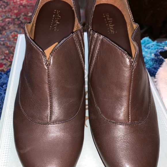 NIB Soft Shoe by Medicus Whitley Leather Ankle Booties 153152 - Picture 2 of 7